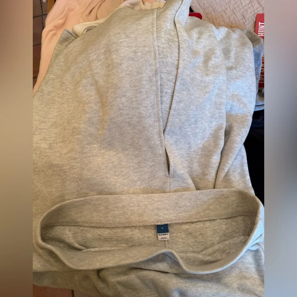 Old Navy Light Gray Maxi Skirt